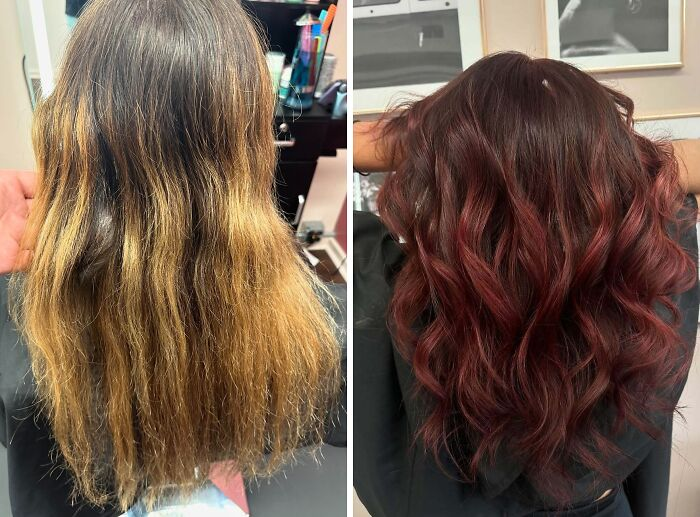 40 Stunning Before-And-After Hair Transformations You’ll Love 7 40 Stunning Before-and-After Hair Transformations You’ll Love
