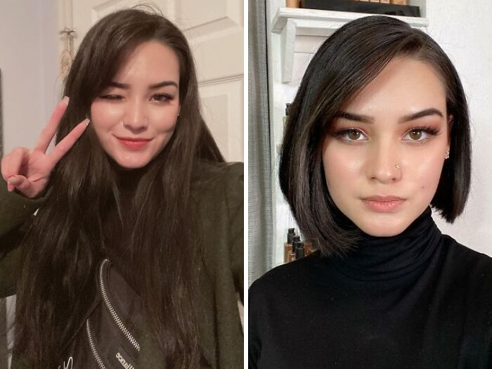 40 Stunning Before-And-After Hair Transformations You’ll Love 8 40 Stunning Before-and-After Hair Transformations You’ll Love