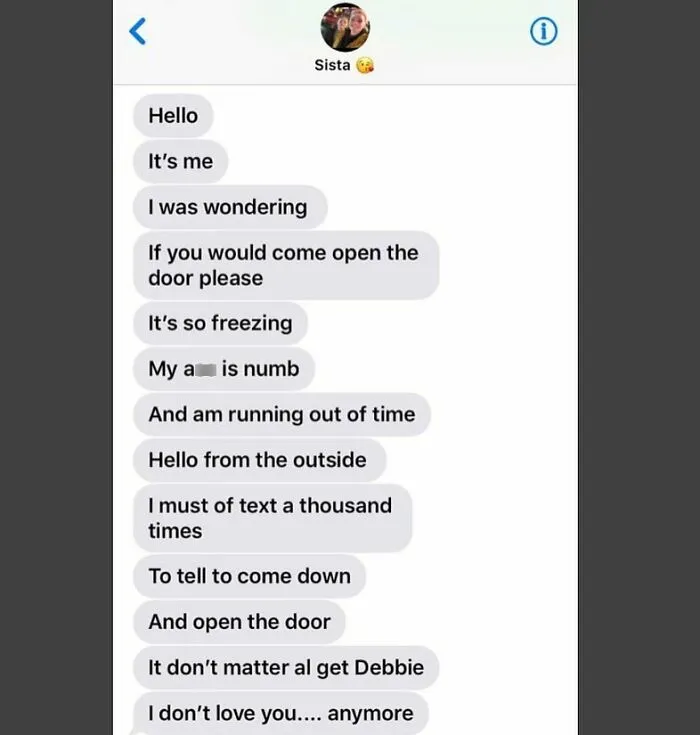 50+ Hilarious Text Messages People Just Had To Screenshot 106 50+ Hilarious Text Messages People Just Had to Screenshot