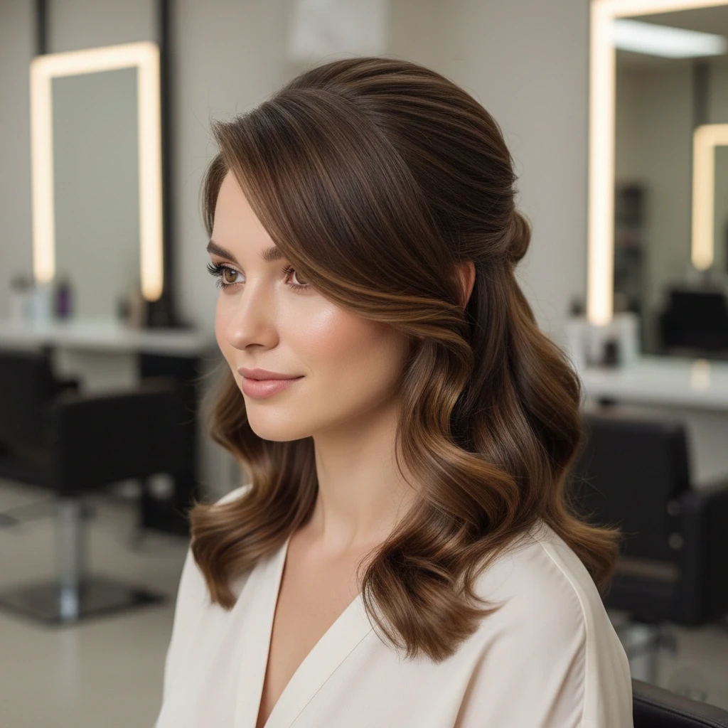 22 Elegant Half-Up Half-Down Hairstyles for Any Occasion