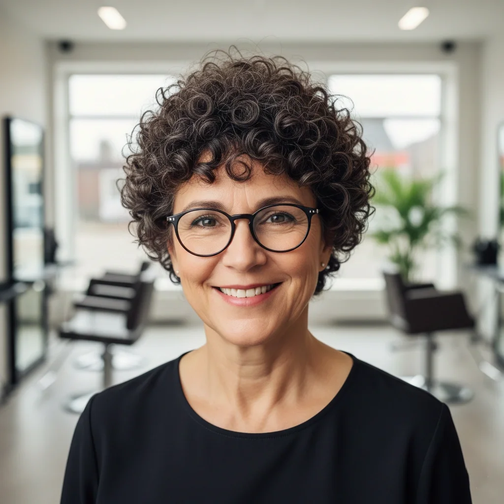 18 Short Hairstyles for Women Over 60 With Glasses