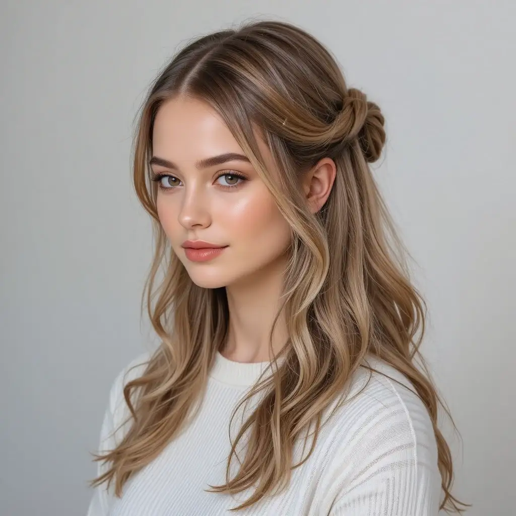 22 Elegant Half-Up Half-Down Hairstyles for Any Occasion
