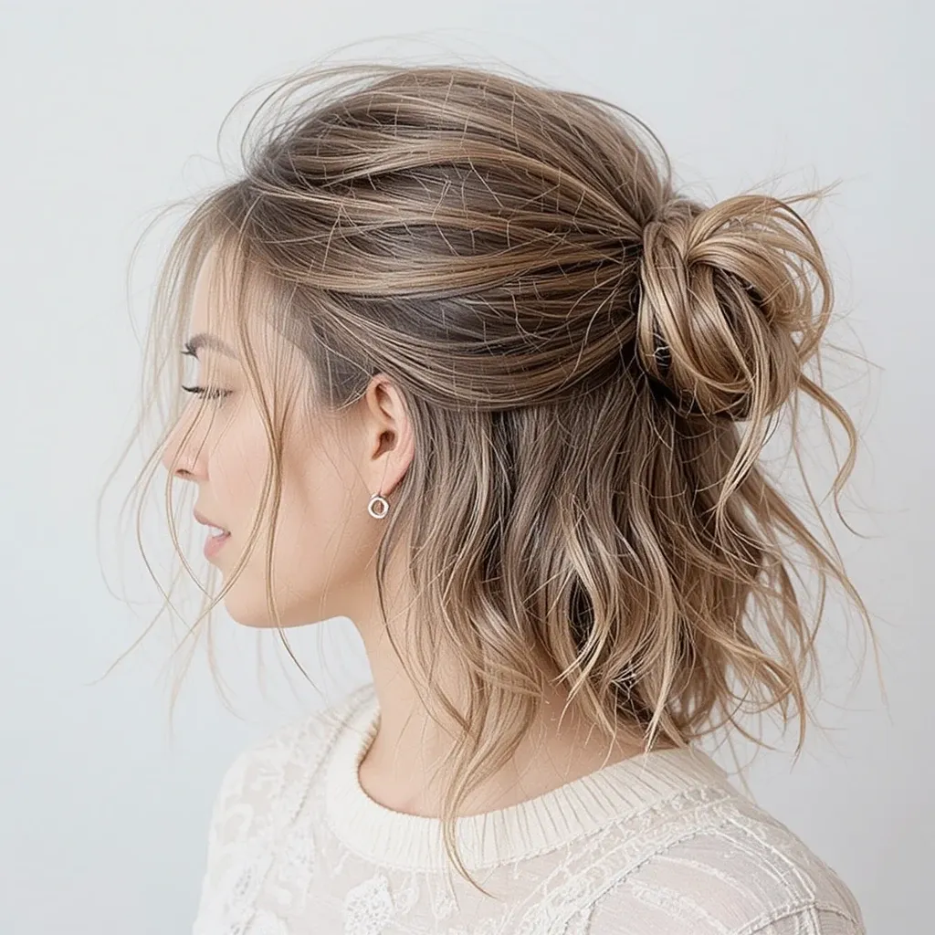 22 Elegant Half-Up Half-Down Hairstyles for Any Occasion
