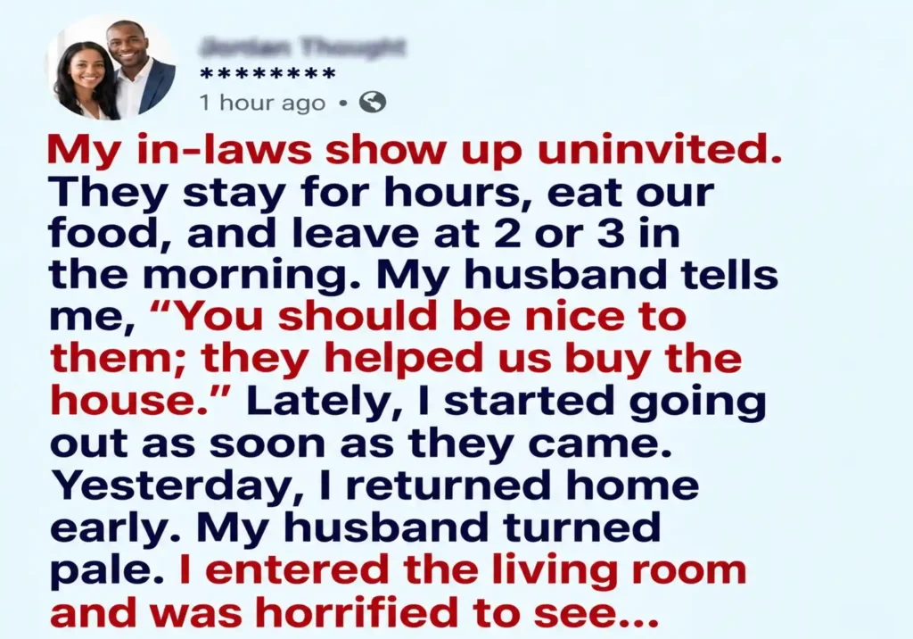 My In-Laws Treated Our New House Like Their Own—Then I Came Home Early One Night