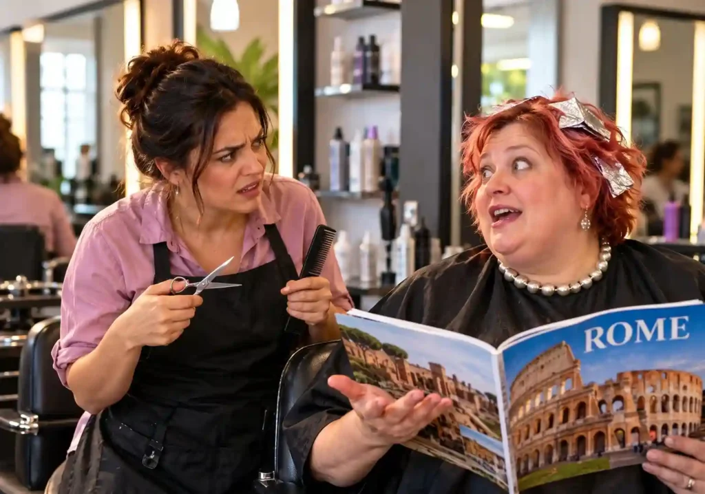 A Woman’s Hairdresser Tried to Ruin Her Trip to Rome—But the Ending Was Hilarious
