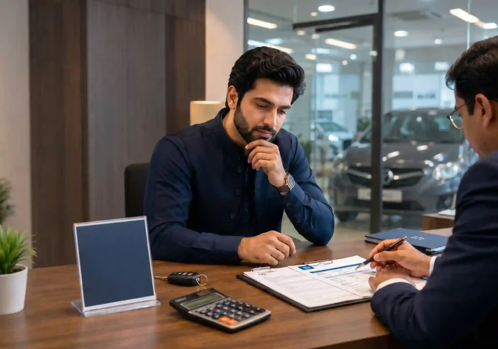 The Car Dealer Question You Should Never Answer Before Negotiating 1 The Car Dealer Question You Should Never Answer Before Negotiating
